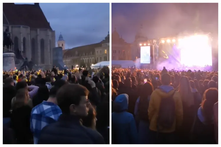 Delia a făcut show, în seara asta, în Piața Unirii! Mii de clujeni au asistat la concertul-spectacol din cadrul Zilelor Clujului 2025 VIDEO