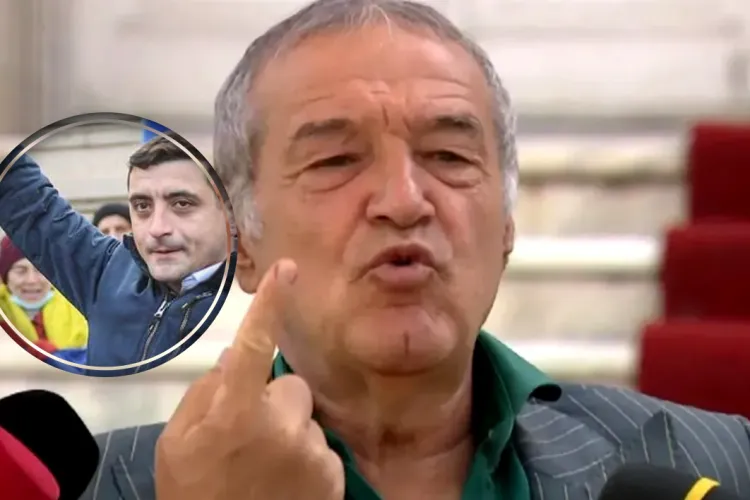Acuzații grave ale lui Gigi Becali la adresa liderului AUR: George Simion „primește ordine de la un general din Cluj și de la o structură din Viena”