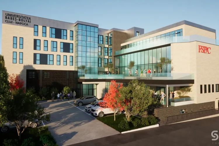 Start la FSPAC 3! Clădire nouă pentru studenți, cu zone de relaxare, săli moderne și spații pentru idei mari FOTO