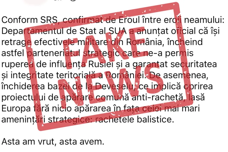 Scenarii alarmiste și minciuni grosolane pe rețelele sociale: mobilizare națională și retragere SUA. Cum a reacționat MApN