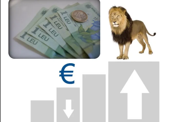Leul revine în forță pe piața valutară! EURO scade sub 5,06 lei. Care sunt previziunile BNR
