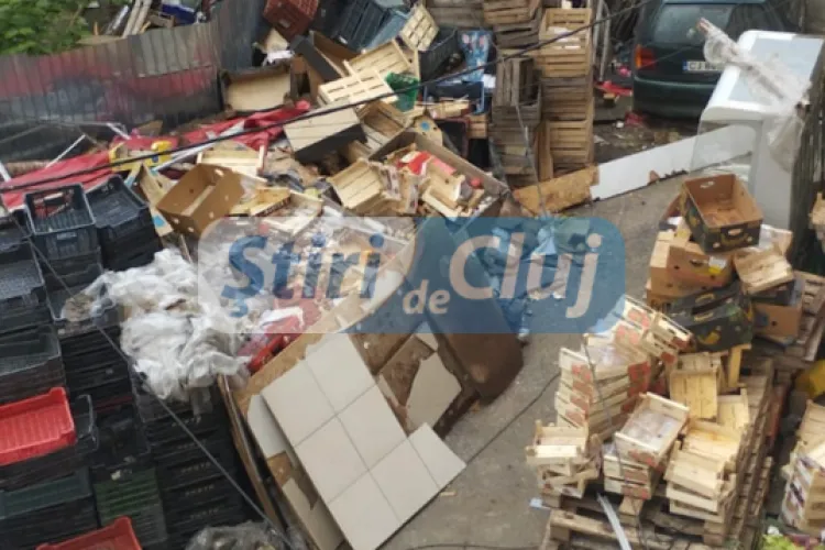 Aprozarul GROAZEI din Cluj, unde se practica sclavia modernă, continuă să terorizeze clujenii: „Nu se mai poate trăi aici. Nimeni nu face nimic” FOTO