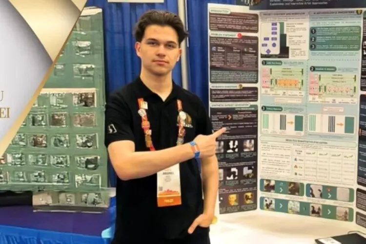 Un elev român a revoluționat arta cu ajutorul Inteligenței Artificiale. Programul său rezolvă în 10 secunde probleme care durau săptămâni întregi