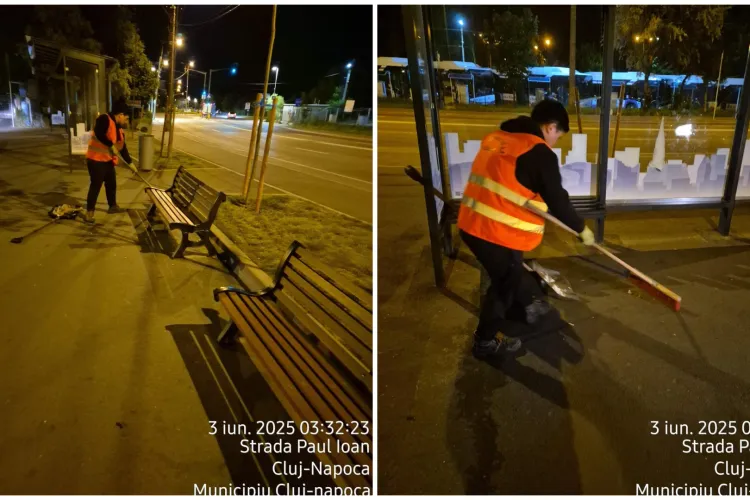 De la „groapă de gunoi” la curățenie: Stația „deplorabilă” din Cluj a fost igienizată. FOTO de la fața locului