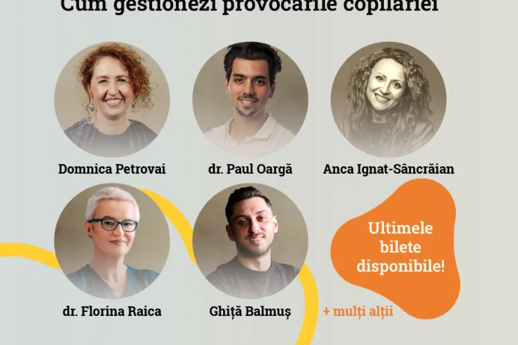 Ești părinte și te dai de ceasul morții că nu mai știi ce să faci cu copilul? Acum primești la Cluj răspunsuri de la specialiști la Hand in Hand Talks