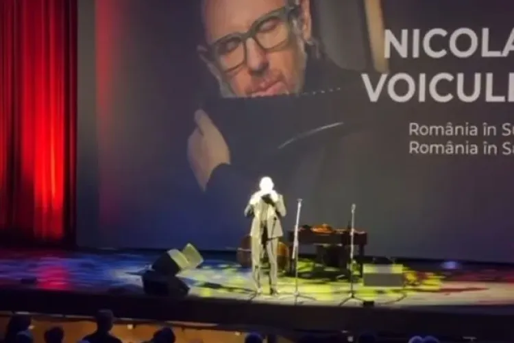 Cum sună imnul României interpretat la nai de Nicolae Voiculeț, pe scena Operei Naționale? Ți se zbârlește pielea VIDEO