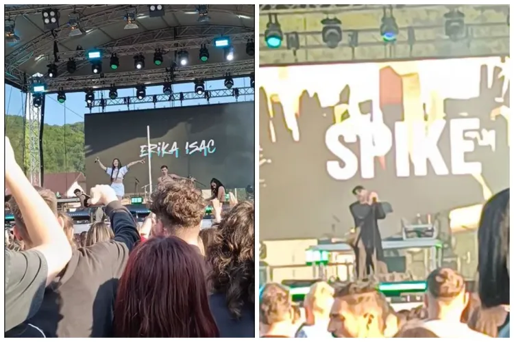 Florești Fest a început în forță: Tinerii s-au distrat pe ritmurile lui Spike și Erika Isac. Killa Fonic a cântat cu o geantă în mână! VIDEO