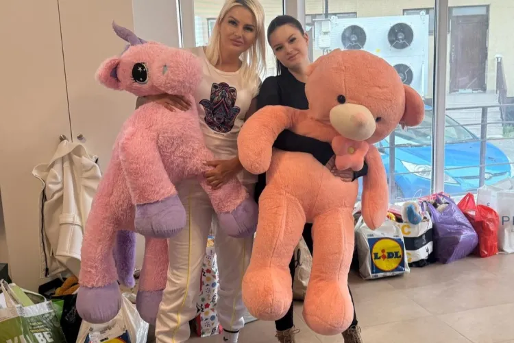 Femeia cu inima de aur din Cluj pregătește sute de pachete pentru copiii care n-au cunoscut copilăria FOTO 