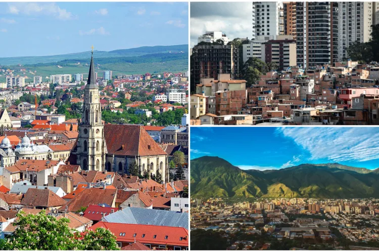 Clujul are mulți „frați”, dar unii cam...dubioși! Două orașe înfrățite cu Clujul, printre cele mai periculoase din lume/Poliția nu calcă în unele cartiere!