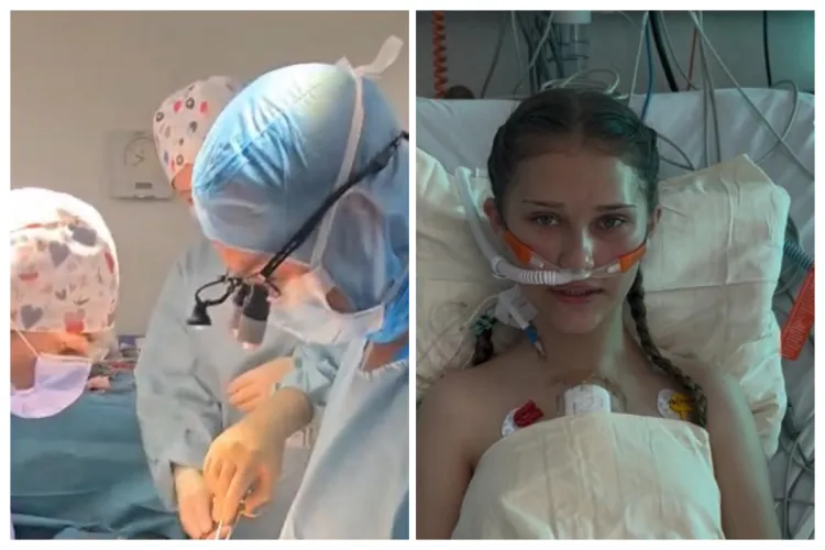 Eminent chirurg ardelean a lăsat Clujul ca să salveze o fată, a cărei inimă era ținută în viață de o pompă: În pieptul ei bate acum inima unui băiat! 