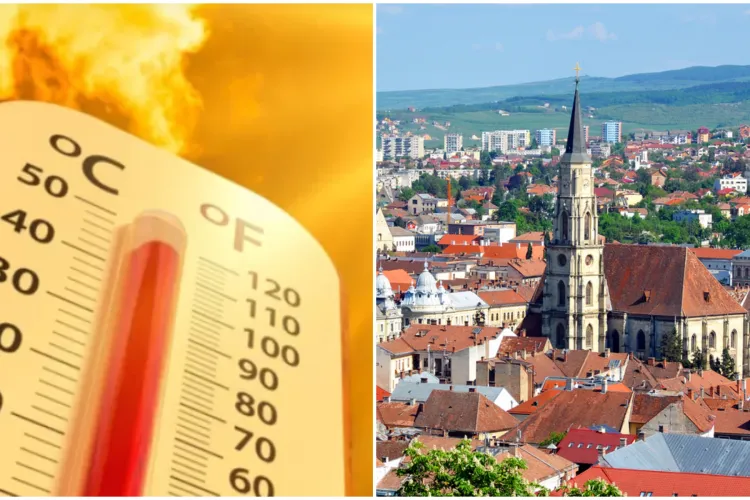 După frig, vine vara. Temperaturi de 32 de grade Celsius la Cluj-Napoca în următoarele zile, nu vor lipsi furtunile