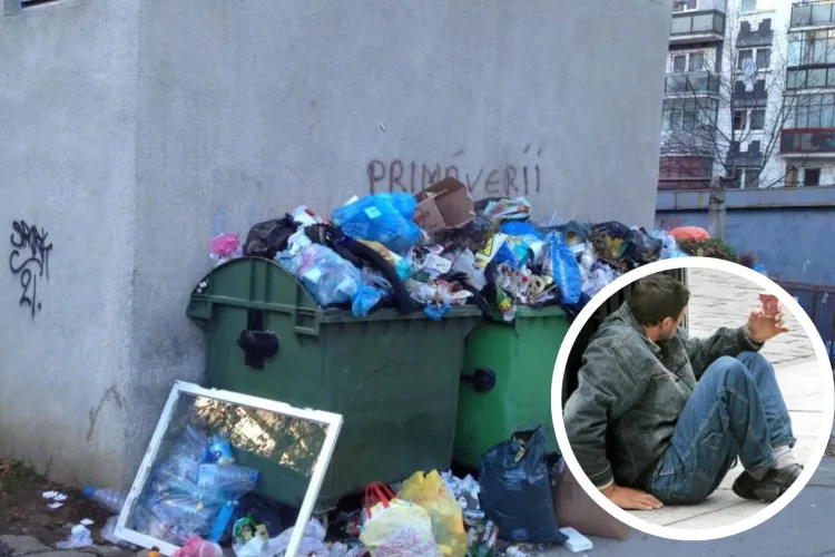 Cerșetorie, vandalism și nepăsare: Locatarii unui bloc din Cluj-Napoca sunt exasperați „După ce se satură de cerșit, intră în parcare și fac mizerie”