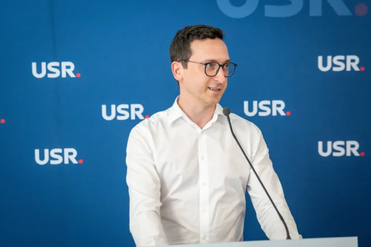 USR Cluj-Napoca are o nouă conducere: Cine este George Trif, președintele foarte tânăr al USR Cluj-Napoca. Are doar 36 de ani!