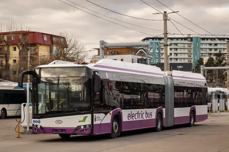 Clujul cumpără 22 de autobuze electrice XXL. Pe ce rută vor circula autobuzele de 18 metri VIDEO