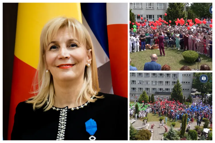 Declarație de dragoste infinită din partea rectorului UMF Cluj, Anca Buzoianu, după serenadele promoției 2025: „Ne-ați atins inimile. Vă iubim!”