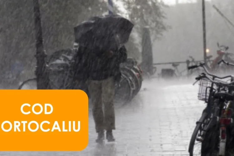 Cod Portocaliu de furtună în județul Cluj! RO-Alert emis pentru mai multe localități