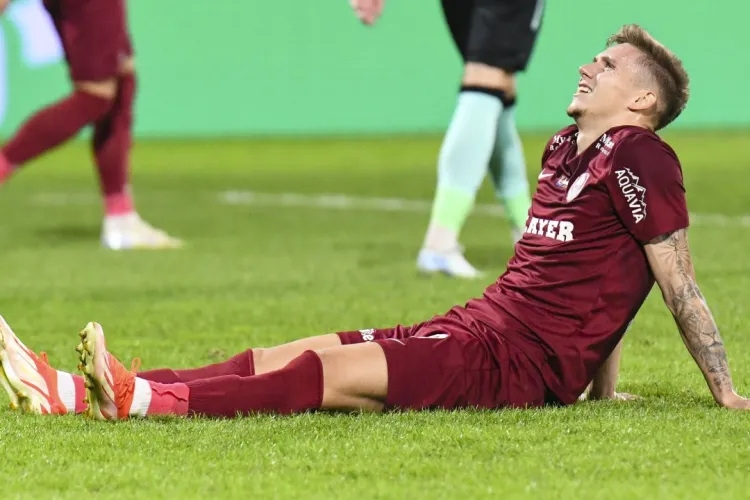 Louis Munteanu a ratat penalty-ul care putea schimba soarta meciului cu Italia! Reacția sinceră a starului de la CFR după eșec