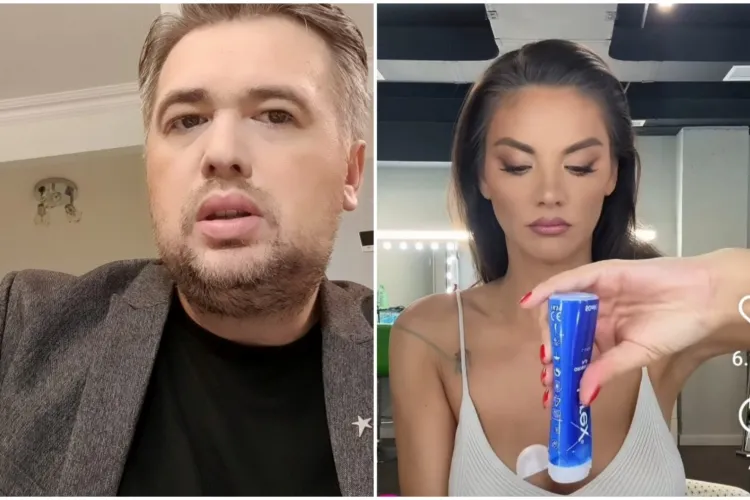 Controversatul Ștefan Farrell o desființează pe vedeta Ramona Olaru, care a lansat moda lubrifiant Durex pe păr! „Ați înnebunit? Lubrifiantul e pentru sex”