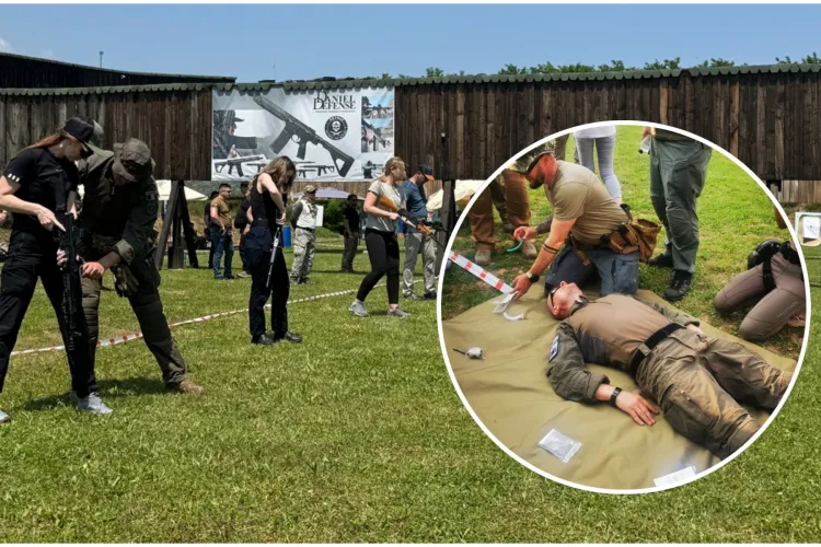 Lecții de supraviețuire pentru români. 50 de civili au învățat cum să tragă cu arma și să fie pregătiți de orice situație de criză