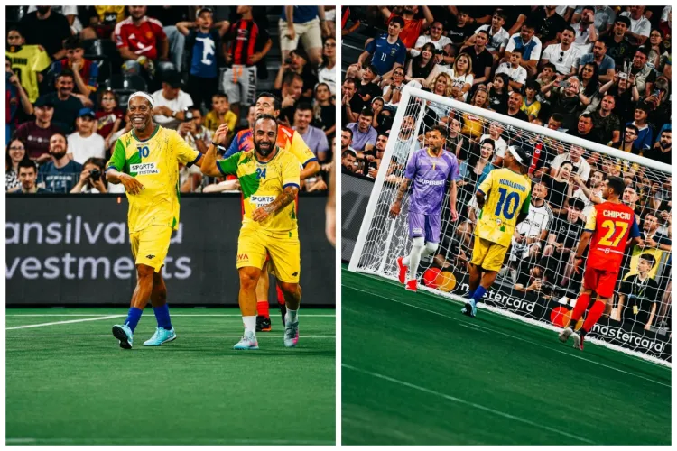 Ce a scris Ronaldinho despre România, imediat după vizita la Cluj-Napoca. Mesajul transmis românilor