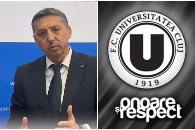 VIDEO. Ministrul Educației, cuvinte de laudă la adresa Universității Cluj. Proiectul care l-a impresionat pe Daniel David: „U rămâne simbolul tinereții”