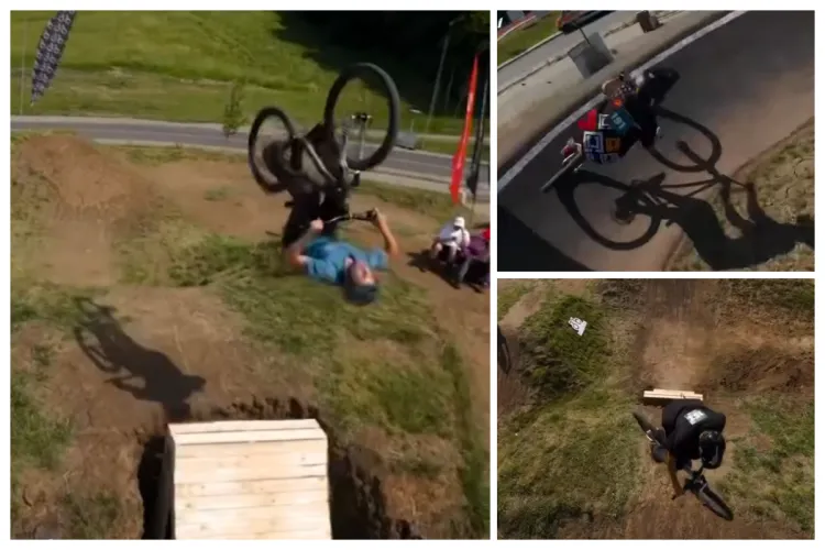 VIDEO Premieră națională în Florești! Primul Campionat Național de Pumptrack: Merită să vedeți  „acrobațiile” riderilor care au uimit publicul