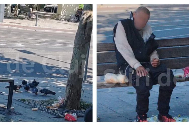 Zona Gării din Cluj-Napoca, luată cu asalt de oamenii străzii. O manageră de cazino din zonă este exasperată: „Ce se întâmplă acolo e imposibil” VIDEO