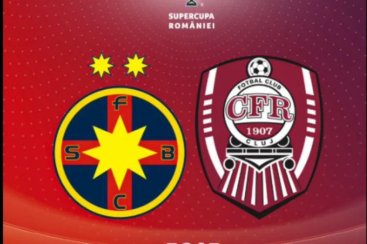 CFR Cluj se pregătește pentru duelul din Supercupa României împotriva FCSB-ului! Unde se va desfășura meciul 