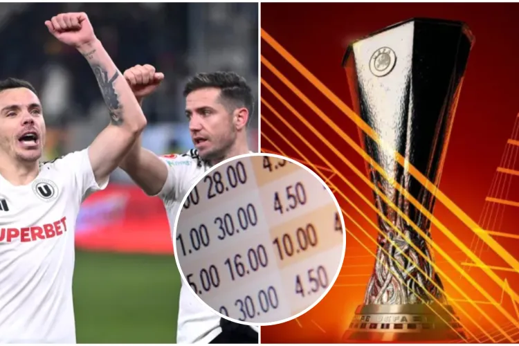 U Cluj, favorită clară la calificare înainte de dubla cu Ararat Armenia. Cotele oferite de casele de pariuri vorbesc de la sine
