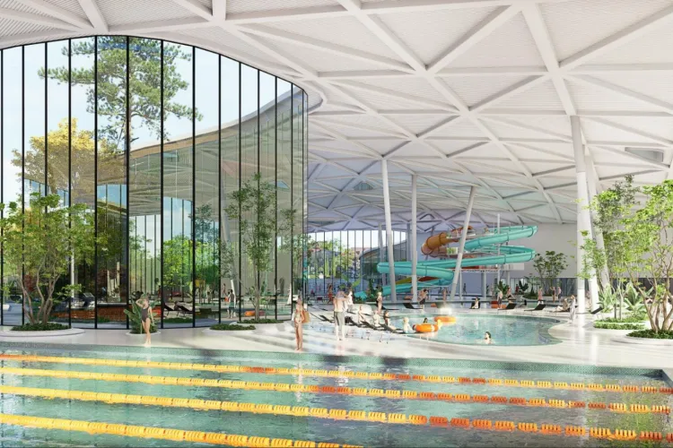 Clujul ar putea va avea Aquapark PRIVAT înainte de cel al Primăriei! Un complex uriaș cu 10 bazine și hotel de 4 stele într-o zonă iubită de clujeni FOTO