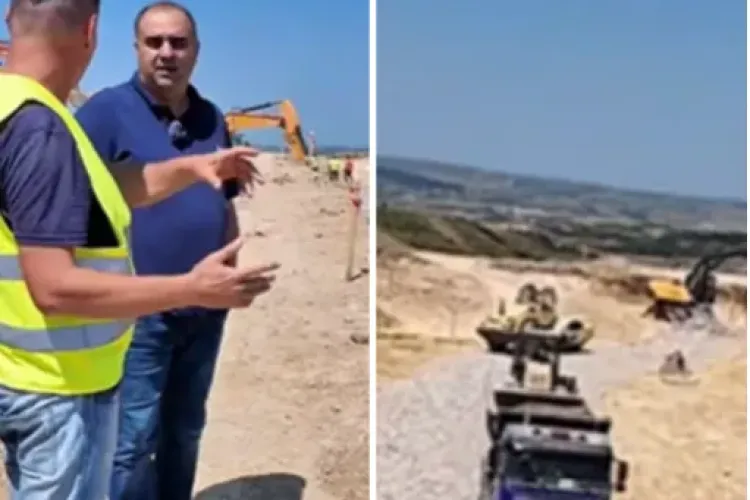 Cluj: Proiectul de anvergură din Borhanci prinde contur! Zeci de utilaje lucrează neîncetat la crearea celor două benzi de circulație VIDEO 