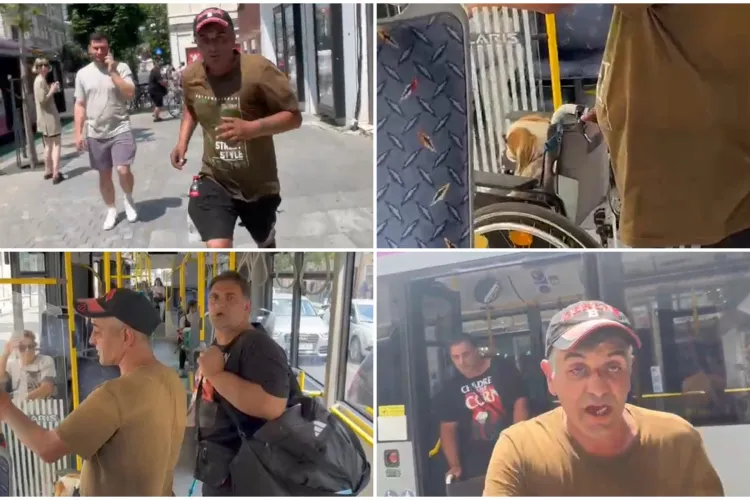 Scandal în centrul Clujului: Un activist clujean, fugărit și lovit azi de doi bărbați. Totul a pornit de la un motiv total neobișnuit VIDEO