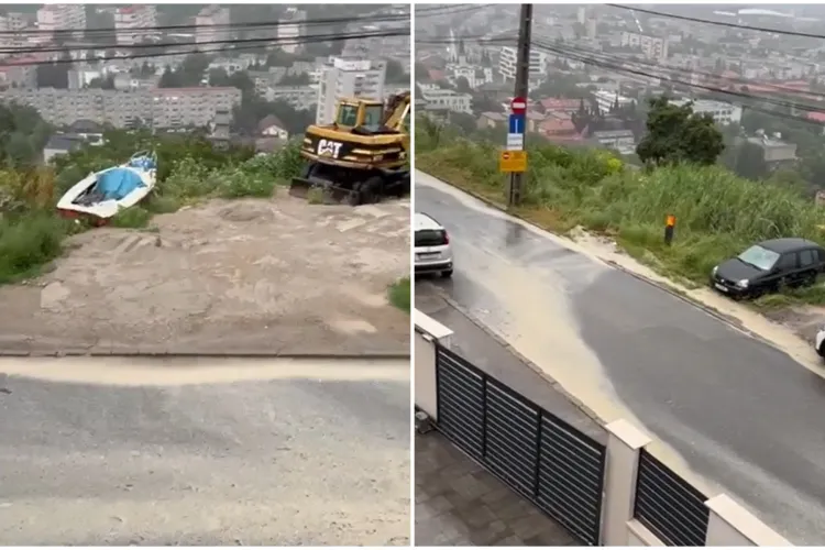 VIDEO. „Adevărata cauză a alunecărilor de teren de pe strada Uliului”. Un clujean a anunțat încă din 2024 unde vor avea loc 