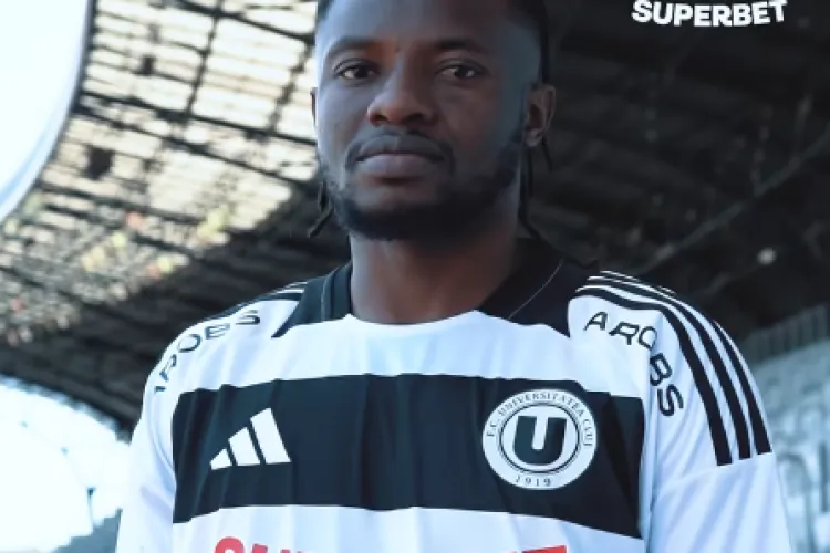 Un fotbalist care a jucat în Franța vrea să ajute U Cluj să devină o forță în fotbal: „Trebuie să credem în noi” 