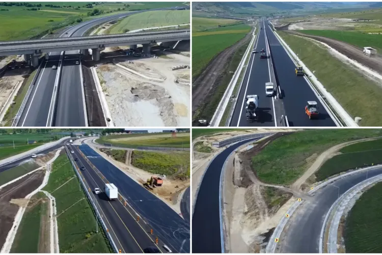 VIDEO. Imagini spectaculoase din dronă cu drumul expres așteptat de toți șoferii clujeni. Va fi inaugurat pe 1 iulie 2025 