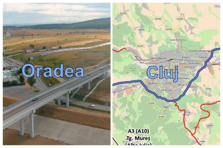 Oradea a inaugurat inelul metropolitan. La Cluj ne „bucurăm” că „am dat ordinul de începere a proiectării”. Încă puțin și desenăm și giratoriile! VIDEO
