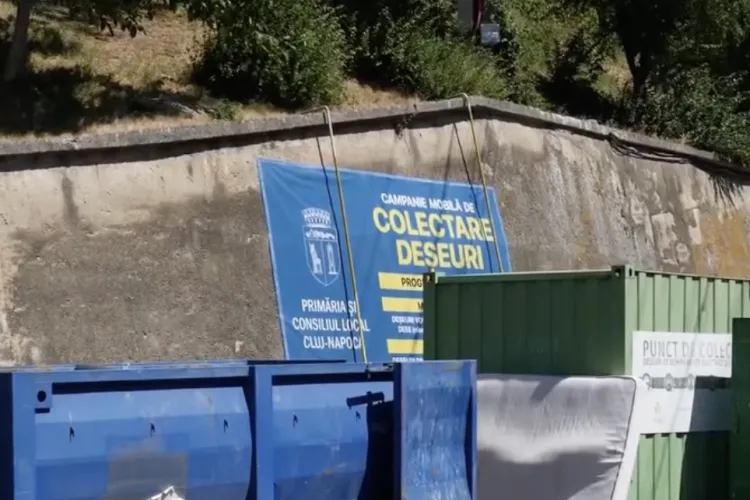 Clujenii pot arunca GRATUIT mobilier, cărămizi și electronice vechi la noul centru deschis temporar de Primărie pe Tăietura Turcului VIDEO