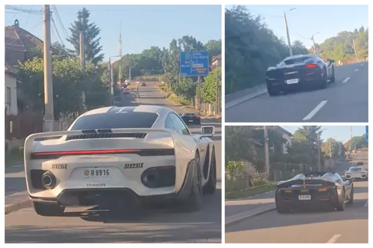 „Jale” mare printre șoferi! Un șir de mașini exclusiviste le-a luat ochii prin Cluj, mai ceva ca-n Monte Carlo: „Niiiii! Parcă-ți strigă: Săracule!” VIDEO