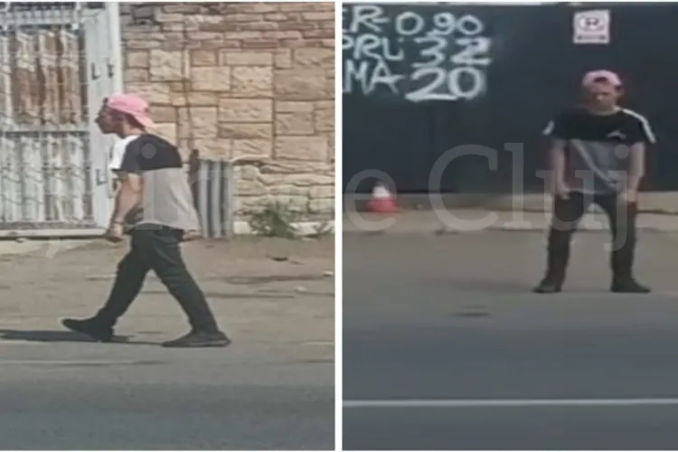 Imagini ȘOCANTE în Cluj-Napoca! Un bărbat a încremenit pe loc, posibil sub influența stupefiantelor: „Nu s-a mișcat 30 de minute” VIDEO 