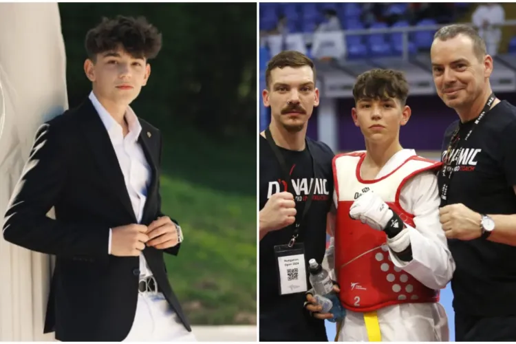 Ștefan, copilul minune din Cluj-Napoca care a luat 10 la Evaluare Națională și e expert în Taekwondo. „Am antrenamente de trei ori pe săptămână”