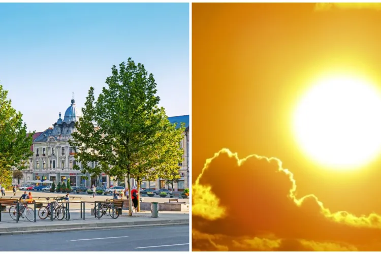 Clujul FIERBE la propriu: Zi toridă cu temperaturi foarte mari, vânt nervos și un indice UV periculos de ridicat! Ce trebuie să știe toți clujenii