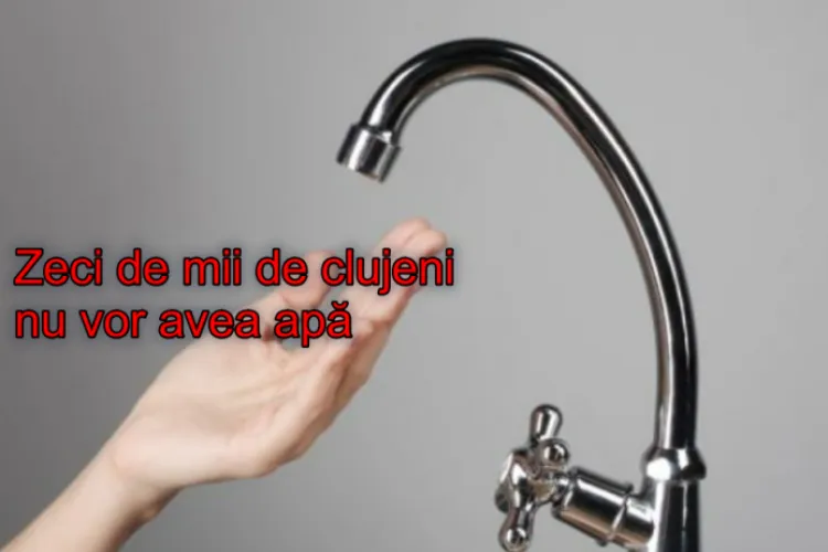 Compania de Apă Someș dă vina pe clujeni și lasă zeci de străzi din Cluj-Napoca fără apă. Cetățenii plătesc facturile, dar unde sunt investițiile?