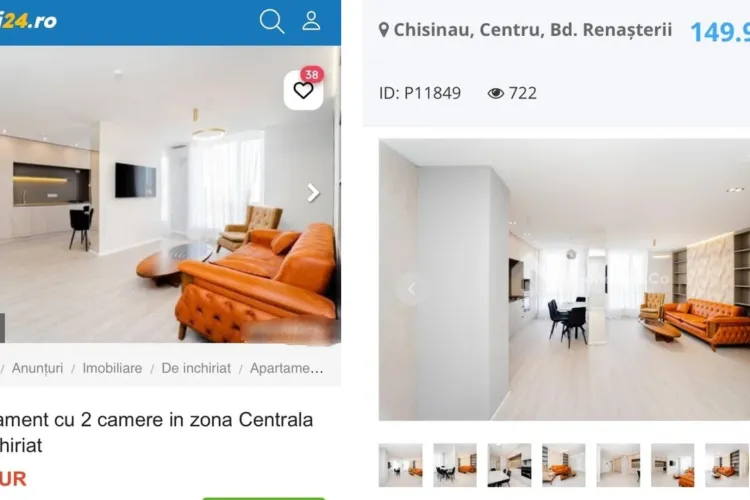 Apartament ieftin și bun în Cluj? Atenție, s-ar putea să fie de fapt… în Chișinău, cu poze furate și anunțuri false! FOTO