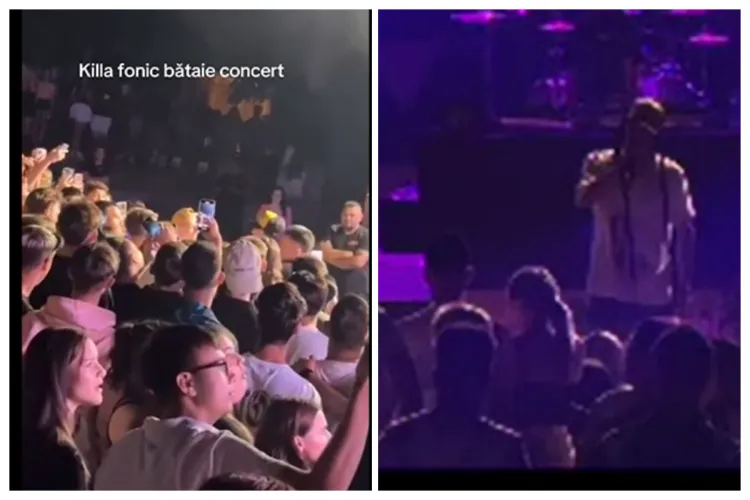 Killa Fonic s-a bătut aseară cu un spectator în timpul propriului concert. De la ce a pornit totul și cum s-a ajuns la o asemenea altercație VIDEO