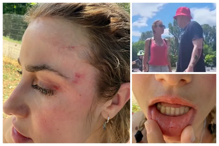 VIDEO Mămică agresată în Parcul Rozelor din Cluj. Deși fetița ei plângea, clujeanul agresiv nu se calma: „A scuipat în fața mea. A început să mă lovească” 