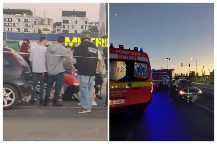 Cum s-a produs accidentul din Florești, de la Metro, în care o fetiță de 12 ani a fost grav rănită. Un tânăr de 24 de ani a lovit-o pe trecerea de pietoni
