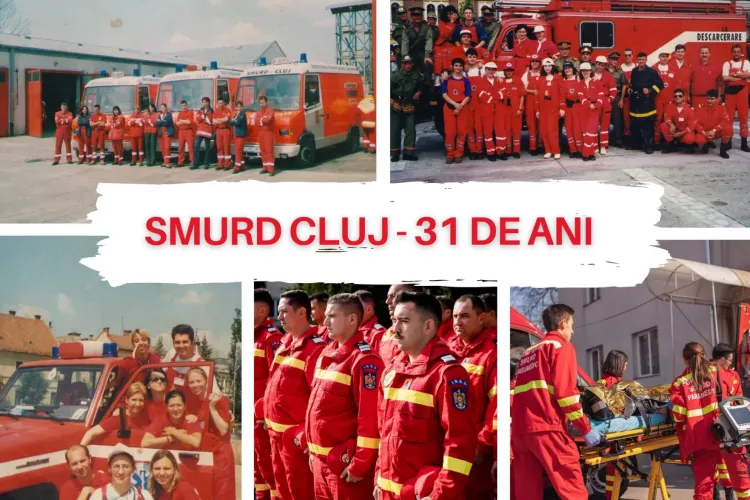 31 de ani de când SMURD Cluj a răspuns la primul apel de urgență. Cât de mult ne-a schimbat viața acest serviciu public la Cluj!