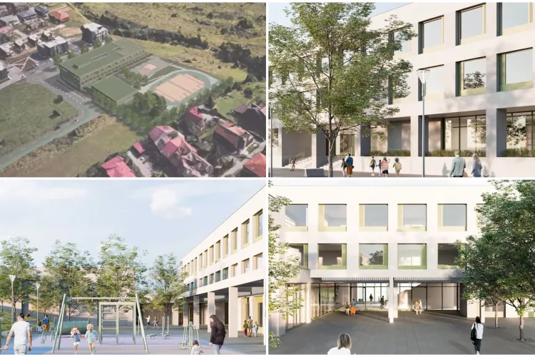 VIDEO. Imagini spectaculoase cu școala care va fi construită în cartierul Bună-Ziua. Peste 640 de copii vor învăța la cea mai modernă școală din oraș