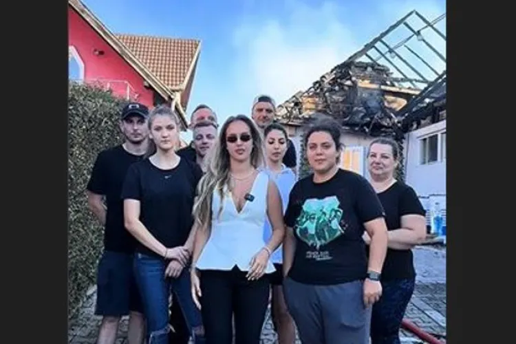 Mesaj emoționant al angajaților restaurantului Panorama del Baron, care a ars astăzi la Cluj. Nu se dau bătuți! VIDEO