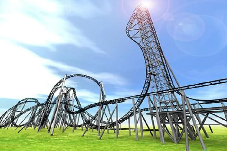 Montagne russe demn de Cartea Recordurilor! Reprezentantii Guiness Book nu au curaj sa il testeze - VIDEO